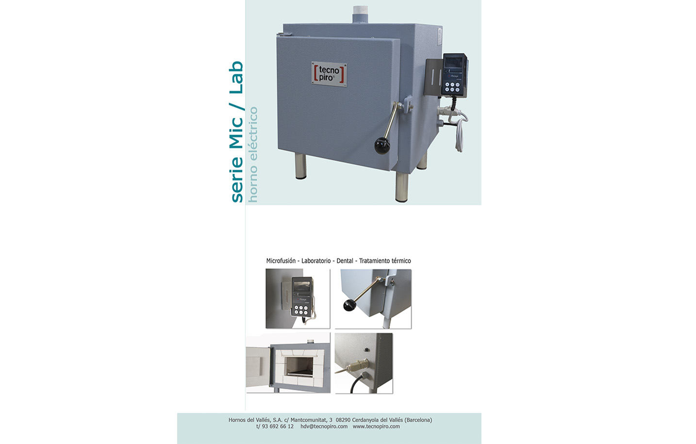 Catálogo hornos microfusión, joyería y laboratorio
